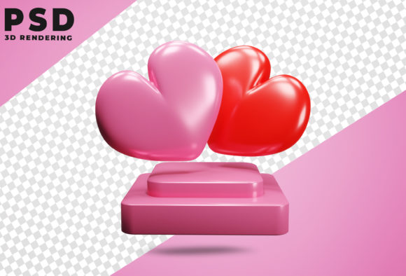 3D Icon Love Rendering: Elevate Your Design Presentations