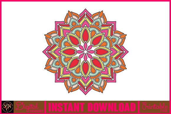 Mandala 3D Layered SVG Cut File-199: Your Creative Design Solution
