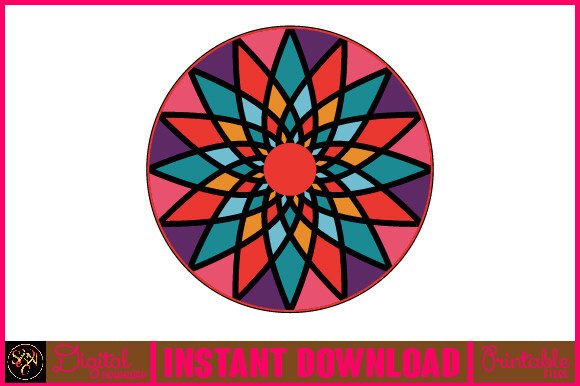 Mandala 3D Layered SVG Cut File 21: Versatile Design Asset