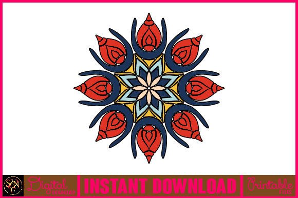 Mandala 3D Layered SVG Cut File-26: A Versatile Design Asset