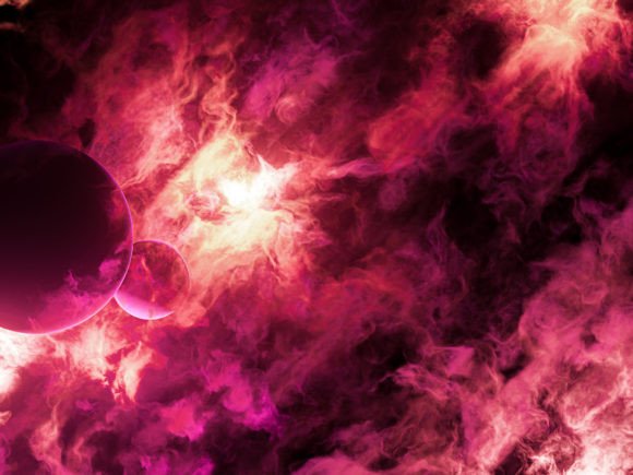 Stunning 3D Nebula Abstract Background for Your Designs