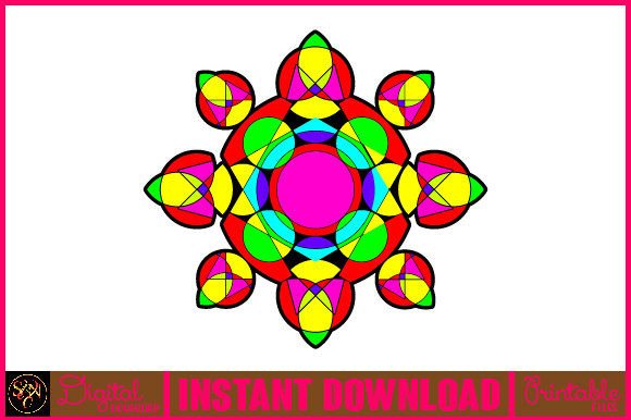 Stunning Mandala 3D Layered SVG Cut File-6